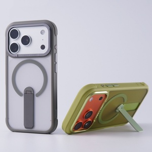 Funda Magnética Translúcida Mate para iPhone 18 12 13 14 15 16 17 Pro Max con Protección de 360 Grados, Gran Venta °   Funda Protectora para Soporte de Teléfono - Product Image 2