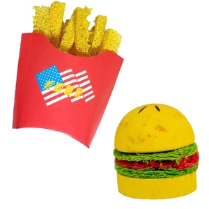 Juguete de Luffa para Masticar para Mascotas, Gatos, Perros, Hámsteres, Suministros para Mascotas - Product Image 1