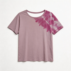 <span class=keywords><strong>T</strong></span>-<span class=keywords><strong>shirt</strong></span> da Donna in Cotone 100% Certificato HuaYi WRAP & ISO, Magliette Estive Casual Ecologiche e Traspiranti - Product Image 2