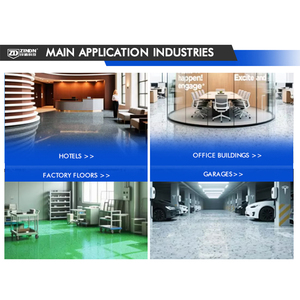 Solusi Pelapis Lantai Tanpa Sambungan Efek Marmer 100% <span class=keywords><strong>Solid</strong></span> dan Tahan Lama dengan Teknologi Pasir Berwarna Anti Selip, Pelapis Lantai Epoxy - Product Image 3