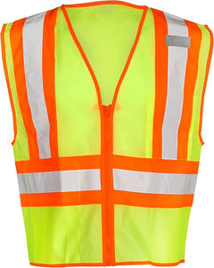 असीसी कक्षा 2 उच्च दृश्यता ब्रेक निर्माण काम करने वाली सुरक्षा परावर्तकता सुरक्षा के लिए पुरुषों के चिंतनशील सुरक्षा कपड़े - Product Image 4