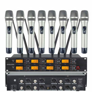 640-690MHz Micrófono inalámbrico Uhf profesional 8 canales - Product Image 3