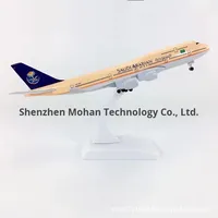 Modèle d'avion moderne en alliage de 20cm avec A380 B787 C919 Nouveauté Creative Home Decoration