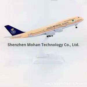 Modèle d'avion moderne en alliage de 20cm avec A380 B787 C919 Nouveauté Creative Home Decoration - Product Image 4