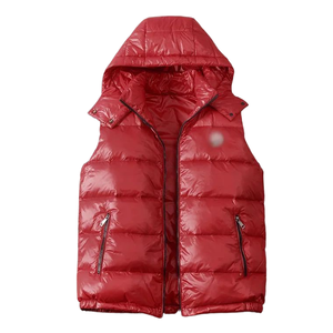 <span class=keywords><strong>Gilet</strong></span> Invernale Casual Unisex da <span class=keywords><strong>Uomo</strong></span>, Stile Corto con Colletto alla Coreana, Chiusura con Zip, <span class=keywords><strong>Trendy</strong></span> e Caldo, in Tela e Pelle per Giovani - Product Image 1