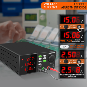 KUAIQU-Fuente de alimentación de CC de conmutación de 120V, 3A, 360W, reparación de dispositivos electrónicos, cargador de batería LiFePO4, 12V, 24V, 36V, 48V, <span class=keywords><strong>72V</strong></span> - Product Image 5