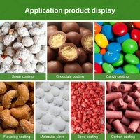Nouvelle machine à enrober le chocolat à base de soja, économe en énergie, capacité 5-10 kg, multifonctionnelle pour les usines de snacks