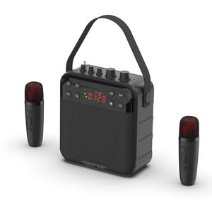 Expert Portable KTV Altavoz inalámbrico USB Aux Comunicación Sistema de audio al aire libre de nivel cuadrado Gabinete de plástico para cantar <span class=keywords><strong>Karaoke</strong></span> - Product Image 1