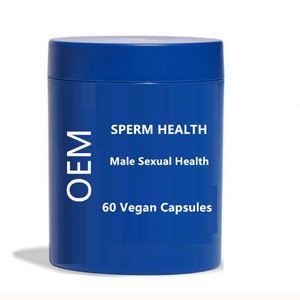 OEM Nahrungsergänzungsmittel für die Spermien-Gesundheit von erwachsenen Männern, 60 Kapseln, <span class=keywords><strong>Vitamin</strong></span> C, <span class=keywords><strong>E</strong></span>, Alpha-Liponsäure, unterstützt die Energie, männliche Leistungssteigerung, 2 Tabletten - Product Image 1