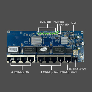 Nuevo Router de 9 Gigabits y 1000Mbps con Software de Código Abierto OpenWRT, 1 Puerto WAN, 8 Puertos LAN, MTK7621DA, Puerto UTP RJ45, Interfaz de Gestión en Inglés - Product Image 3