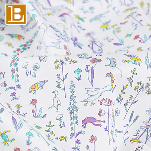 Tissu en popeline de coton 100% BILU à imprimé floral <span class=keywords><strong>Theo</strong></span> 80S pour vêtements et robes - Product Image 5
