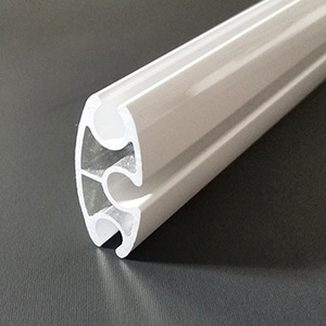 Rail de rideau en alliage d'aluminium sur mesure, 6 mètres, blanc, commande manuelle, pour stores et pare-soleil - Product Image 3