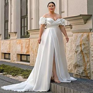 Short Wedding Dresses - Fat Brides Plus Size Elegant