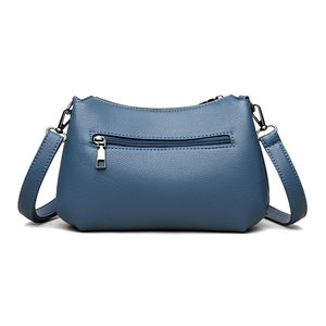 Vente en gros de nouveau sac à bandoulière litchi de fabricant de modèle personnalisé pour femmes couture accessoires de carte de tirage en cuir sac à bandoulière - Product Image 5