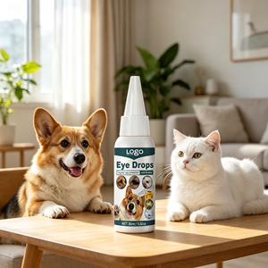 Gocce oculari a marchio privato per cani e gatti, rimuovono le tracce lacrimali, alleviano il <span class=keywords><strong>prurito</strong></span> oculare, gocce detergenti delicate. - Product Image 5