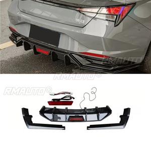 For Hyundai Elantra 7th Gen Rear <b>Trunk</b> Spoiler Wing Rear Roof Spoiler Roof Wing Body Kit Car Accessories - Product Image 1