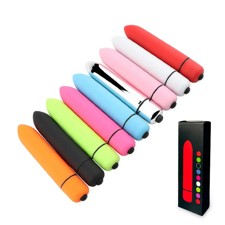 10 colori 10 velocità Mini vibratore proiettile per le donne stimolatore clitoride impermeabile Dildo vibratore giocattoli del sesso per i prodotti del sesso della donna