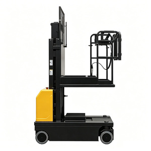 Chariot élévateur manuel pour picking, capacité maximale de 1,5 tonne (3300 lb) Hauteur de levage 3m/4m/5m avec levage complet et libre - Product Image 1