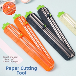 <span class=keywords><strong>Coupe</strong></span>-papier A3 double sens motif carotte de dessin animé, idéal pour étudiants, loisirs créatifs et cadeaux - Product Image 2