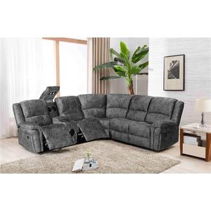 Sofá Seccional Reclinable <span class=keywords><strong>El</strong></span>éctrico Moderno HOMERS con Altavoz Bluetooth y Masaje, Sofá Reclinable <span class=keywords><strong>El</strong></span>éctrico para Cine en Casa - Product Image 1