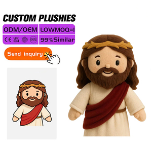 Op maat gemaakt christelijk zacht pluche speelgoed met PP katoenen vulling, aangepast ontwerp, gepersonaliseerd logo, CE gecertificeerd - Product Image 1