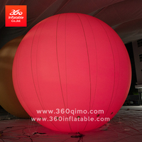 Ballons gonflables géants personnalisés 360° pour la publicité, grands ballons gonflables lumineux pour les événements en plein air