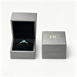 Custom Branded Leather Ring <b>Box</b> Wholesale Luxury Square Jewelry Packaging Gift <b>Box</b> Supplier for Fine Jewelry Shop <b>Displays</b> - Product Image 1