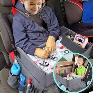 Free Sample Factory wholesale Kids <b>Lap</b> <b>Desk</b> Car Seat car tray table kids Collapsible car Activity Kids Travel Tray - Product Image 4