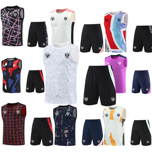 Logotipo personalizado Blanks Soccer Training Vest Futebol Barato Futebol Colete De Futebol Tailandês Soccer Bibs - Product Image 3