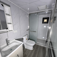 Petite maison préfabriquée de 20 et 40 pieds à vendre Maison mobile extensible en acier Maison en conteneur de 4 chambres à coucher aux Philippines