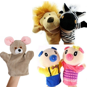 Tùy Chỉnh Kích Thước Nhồi Bông Con Rối Cừu Bò <span class=keywords><strong>Hamster</strong></span> Chuột Phim Hoạt Hình Ngón Tay Đồ Chơi Con Người Bé Đồ Chơi Trẻ Em Búp Bê Động Vật Sang Trọng Tay Con Rối - Product Image 3