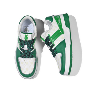 <span class=keywords><strong>Sneakers</strong></span> Sportive Retrò da Uomo Scarpe per Bambini con Tomaia in Rete Nere e Rosse con Caratteristiche Morbide e Arrotondate per la Stagione Primaverile - Product Image 3