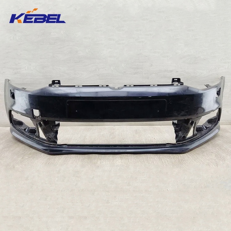 Car Spare Body Part Steel Front Bumper OEM 6RU807221AGRU Car Bumpers Front for Volkswagen Polo 2016 2020