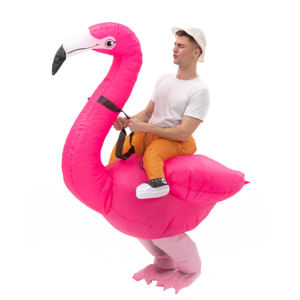 Disfraz Inflable <span class=keywords><strong>de</strong></span> Flamenco para Adultos, para Fiestas, con Vestido, Venta al Por Mayor - Product Image 6