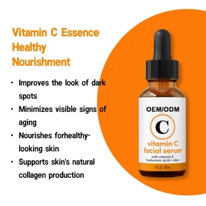 Fórmula rica en antioxidantes y brillo de esencia de vitamina C para la reducción de manchas oscuras y brillo radiante Suministro de etiqueta privada OEM - Product Image 2