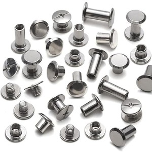Boulon à vis cruciforme mère et enfant Rivet plat à emboîtement pour cuir pour vêtements vêtements sacs chaussures boîtes - Product Image 3