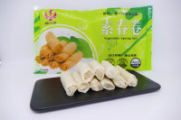Rollo de Primavera de verduras congeladas de alta calidad fabricado en fábrica, varios estilos en bolsa de embalaje para uso doméstico