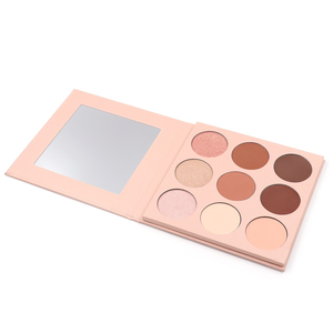 Gran oferta 2024, caja cosmética para sombras de ojos, paleta de sombras de ojos, <span class=keywords><strong>bronceador</strong></span> mate, corrector, paleta de contorno, caja de polvo prensado con espejo - Product Image 2