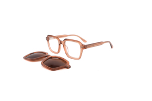 G5723 Gafas de Sol Magnéticas con Clip de <span class=keywords><strong>Alta</strong></span> Polarización para Gafas Graduadas, Montura Completa Rectangular de Acetato Resistente - Product Image 3