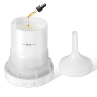 Diffuseur d'huiles essentielles et humidificateur portable à ultrasons, alimenté par USB, éco-responsable, avec éclairage LED, pour usage domestique et hôtelier