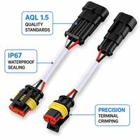 Konektor Adaptor Kabel Harness Universal Industri untuk Sistem Daya Sepeda Listrik, Skuter, dan Sepeda Motor