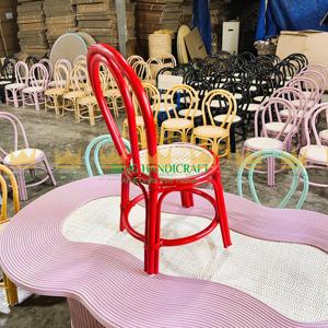 Chaise d'enfant en rotin confortable et écologique de marque du Vietnam, design moderne fabriqué à la main pour la chambre à coucher ou l'extérieur pour la cuisine et les bébés - Product Image 2