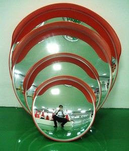 <span class=keywords><strong>Miroir</strong></span> de sécurité routière extérieur, <span class=keywords><strong>miroir</strong></span> convexe <span class=keywords><strong>parabolique</strong></span> pour la circulation automobile - Product Image 5