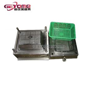Cetakan keranjang cucian plastik rumah tangga kustom cetakan injeksi baja pabrikan - Product Image 4
