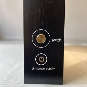 Conception exclusive d'usine taille A4 tout <span class=keywords><strong>noir</strong></span> boîte d'affichage de lumière LED dollar américain cadre <span class=keywords><strong>photo</strong></span> de facture de dollar américain - Product Image 6