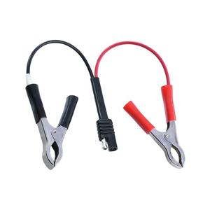 Ağır timsah timsah klip SAE 2 Pin konnektör kablosu için 220V elektronik pil şarj test uygulamaları - Product Image 6