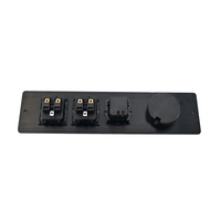 Enchufe de tira de alimentación empotrada Rectangular de potencia para sala de reuniones de oficina eléctrica oculta con puerto Usb-c
