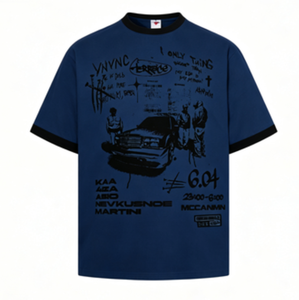 <span class=keywords><strong>T</strong></span>-<span class=keywords><strong>shirt</strong></span> graphique Hip Hop avec contraste de couleurs, style graffiti automobile, pour hommes, coupe oversize, streetwear Y2K, manches courtes, unisexe, décontracté, <span class=keywords><strong>vintage</strong></span> - Product Image 2
