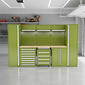 Armoire à outils roulante pour garage et atelier, couleur personnalisable, robuste, système de rangement multi-tiroirs avec <span class=keywords><strong>établi</strong></span> - Product Image 3