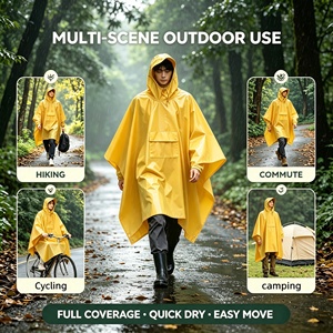 Tenda Multifunzionale Tre-in-Uno per Esterni, Riutilizzabile, Leggera, in Poliestere, per Escursionismo, Alpinismo, Campeggio, Compatta - Product Image 2